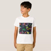 T-shirt Papillons Et Bulles (Devant entier)