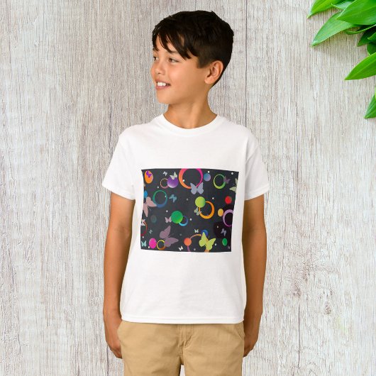 T-shirt Papillons Et Bulles