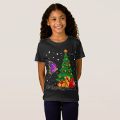 T-Shirt Papillons Lover Cadeau Père Noël Papillon Noël (Devant entier)