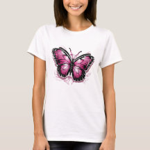 Papillons papillon couleur rose Fuchsia