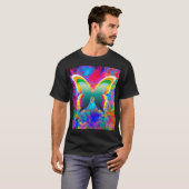 T-shirt Papillons psychédéliques (Devant entier)