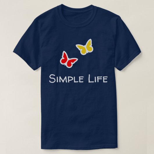 T-shirt Papillons simples (Design devant)
