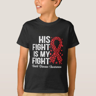 T-shirt Papillons Son Combat Est Mon Combat Maladie Cardia