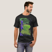 T-shirt Papillons Vert Paint Papillons O7 C H Kodak Z128 (Devant entier)