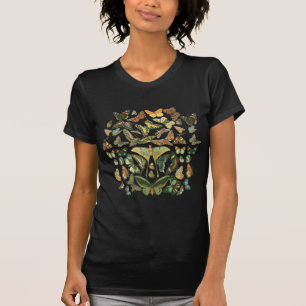 T-shirt Papillons Vintages papillons d'antiquités Art