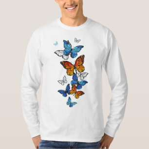 T-shirt Papillons volants Morpho et Monarch