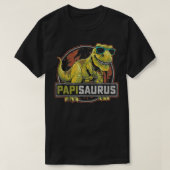 T-shirt Papisaurus T Re Dinosaur Papi Saurus Family Matchi (Design devant)
