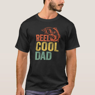 T-shirt Papou pêcheur super cool pour homme pêche à la bas