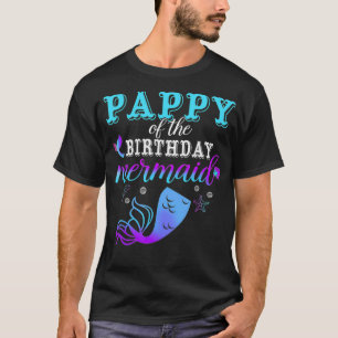 T-shirt Pappy Of Birthday Mermaid Matching Family _3