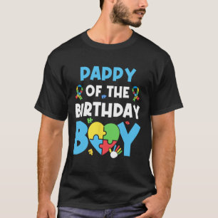 T-shirt Pappy Of The Birthday Boy Sensibilisation sur l'au