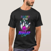 T-shirt Pappy Of The Bowler Girl Matching Family Bowling P (Devant)