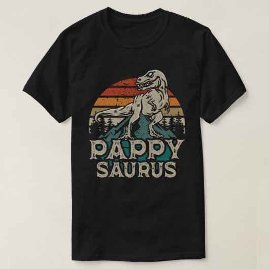 T-shirt Pappysaurus Dinosaur Grandpa Saurus Fête des pères (Design devant)