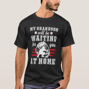 T-shirt Papy attrapeur de baseball drôle Papy attrapeur de