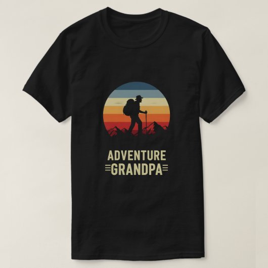 T-shirt Papy Aventurier (Design devant)