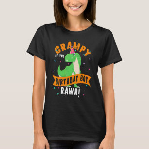 T-shirt Papy du garçon d'anniversaire dinosaure drôle mign