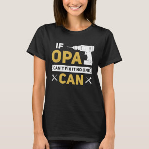 T-shirt Papy  Grand-père allemand Si Papy ne peut pas le r