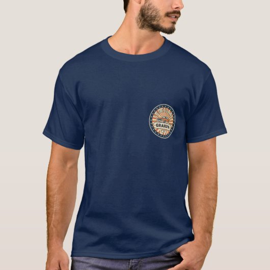 T-shirt papy légendaire (Devant)