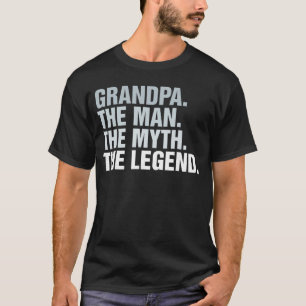 T-shirt Papy Manhe Mythe Légende garçon