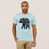 T-shirt Papy Ours (Devant entier)