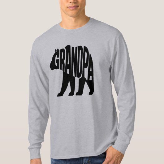 T-shirt Papy Ours (Devant)