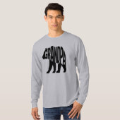 T-shirt Papy Ours (Devant entier)