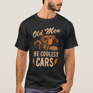 T-shirt Papy Rod Grandpa Papa Les Hommes Âgés Conduisent L
