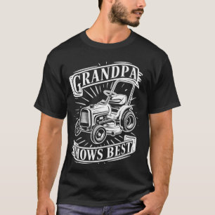 T-shirt Papy tond le meilleur paysagiste jardinier tonte d