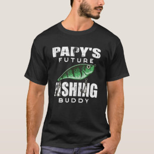 T-shirt Papys Future Fishing Buddy Petits-enfants Vêtement