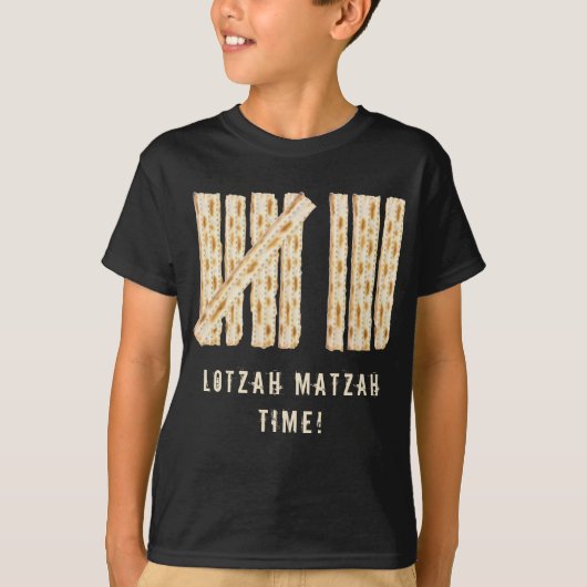 T-shirt Pâque Lotzah Matzah 8 Jours (Devant)