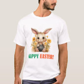 T-shirt Pâques arrive ! Cadeaux (Devant)