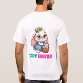 T-shirt Pâques arrive - Joyeux Pâques ! (Dos)