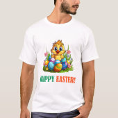 T-shirt Pâques arrive ! Pays (Devant)