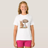 T-shirt Pâques Bunny (Devant entier)