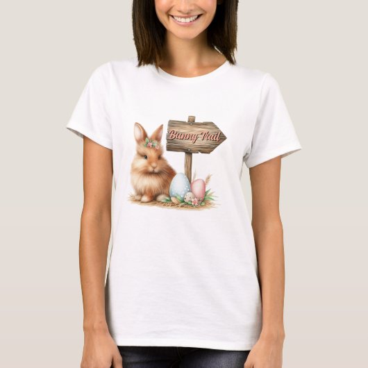 T-shirt Pâques Bunny (Devant)