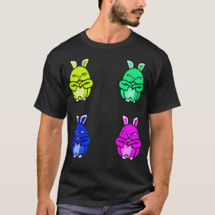 T-shirt Pâques Bunny popart