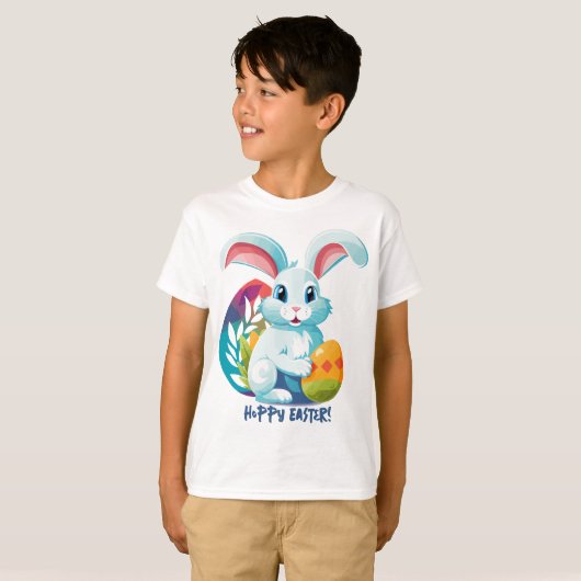 T-shirt Pâques chanceuses ! (Devant entier)