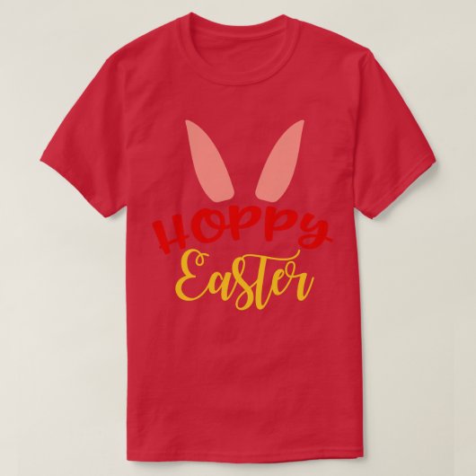 T-shirt Pâques chanceux (Design devant)