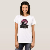 T-shirt Pâques Chat Noir (Devant entier)