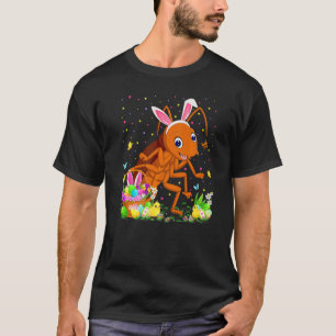 T-shirt Pâques Cockroach Bunny Oeuf Chasse Cockroach Dégag