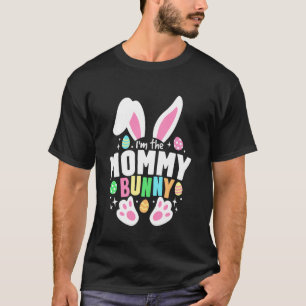 T-shirt Pâques drôle Je suis les oreilles de lapin maman M