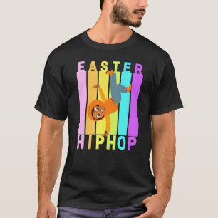 T-shirt Pâques Hip hop Danse Amour Dab Vacances Amusants E