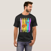 T-shirt Pâques Hip hop Danse Amour Dab Vacances Amusants E (Devant entier)