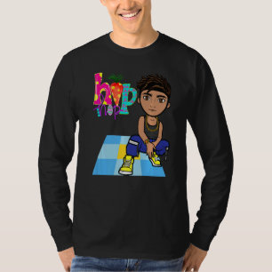 T-shirt Pâques Hip hop Danse Amour Dab Vacances Amusants E