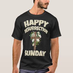 T-shirt Pâques Jésus Bonne Résurrection dimanche Oeuf Rabb