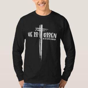 T-shirt Pâques Jésus Il Est Véritablement Ressuscité Relig