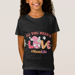 T-Shirt Pâques Maman Vie Gnome Amour Printemps Gnomes pour