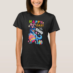 T-shirt Pâques Pour Garçons Enfants Dinosaures Joyeux East