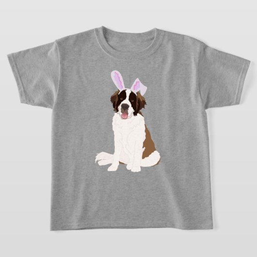 T-shirt Pâques Saint Bernard (Poser)