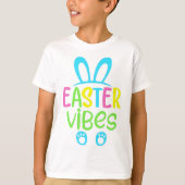 T-shirt Pâques Vibes Pastel (Devant)