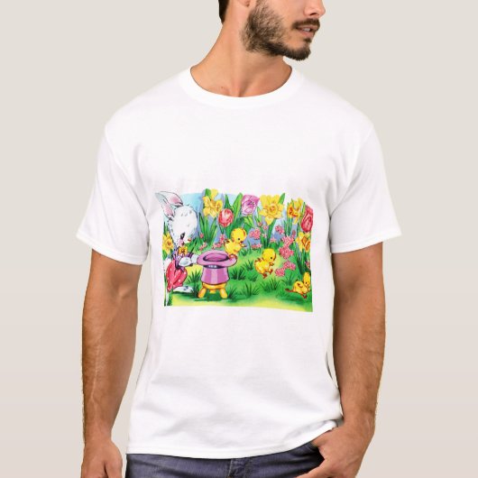T-shirt Pâques vintage (Devant)